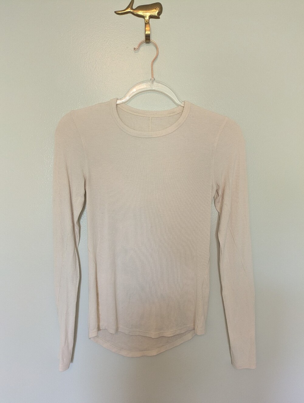 Lululemon Hold Tight Long-Sleeve Shirt Riverstone 4